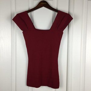 Max Studio Body Con Bandage Top Size Small